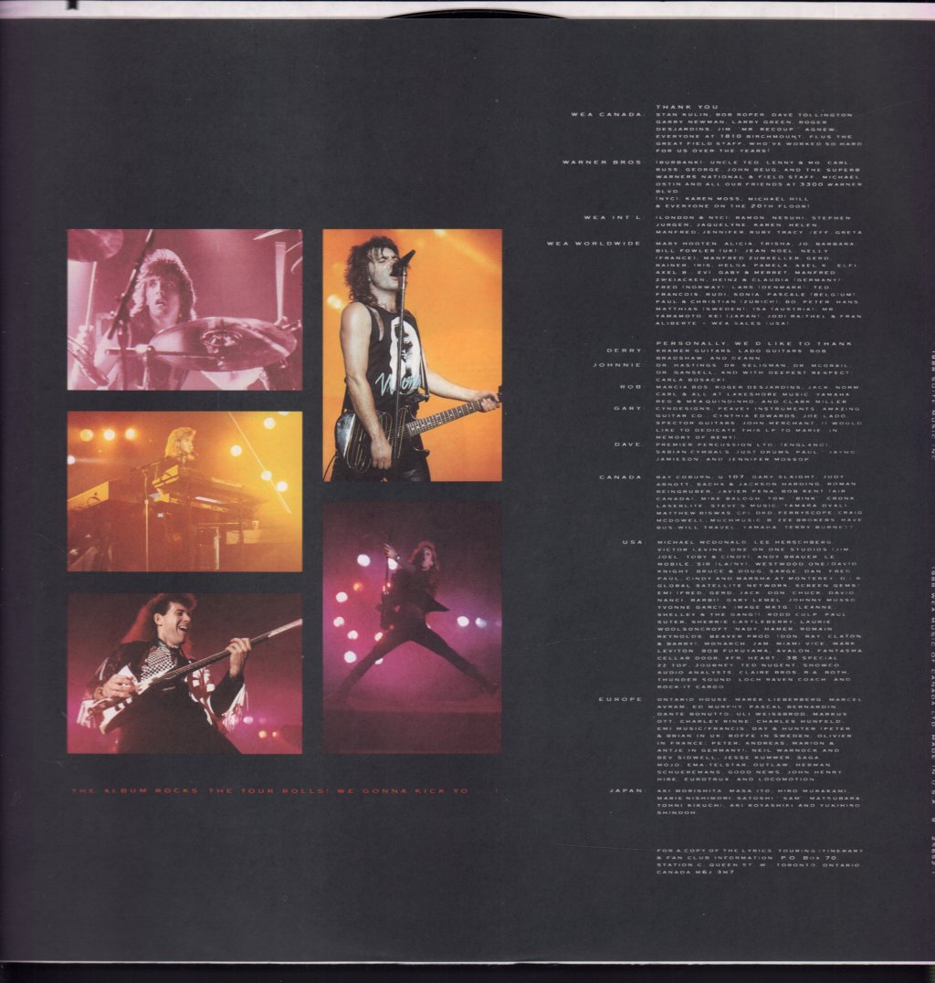Honeymoon Suite - Racing After Midnight - Lp