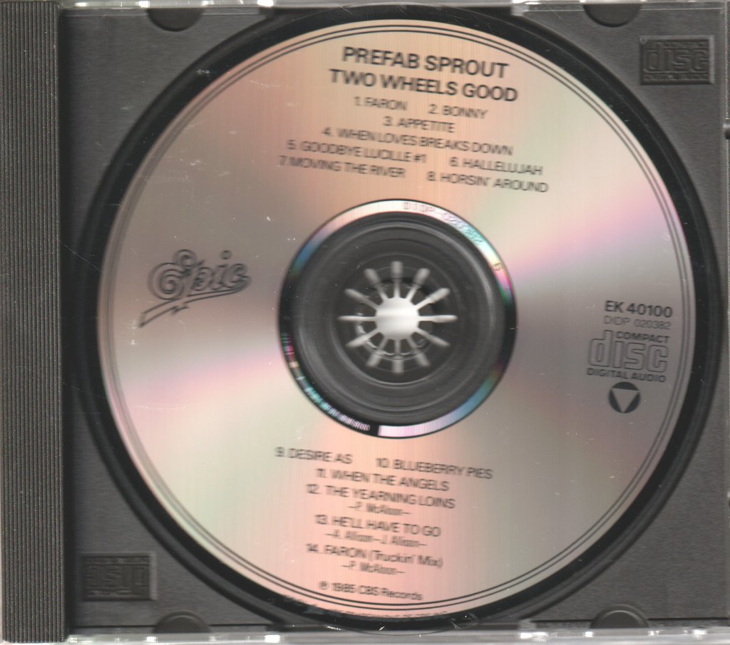 Prefab Sprout - Two Wheels Good - Cd