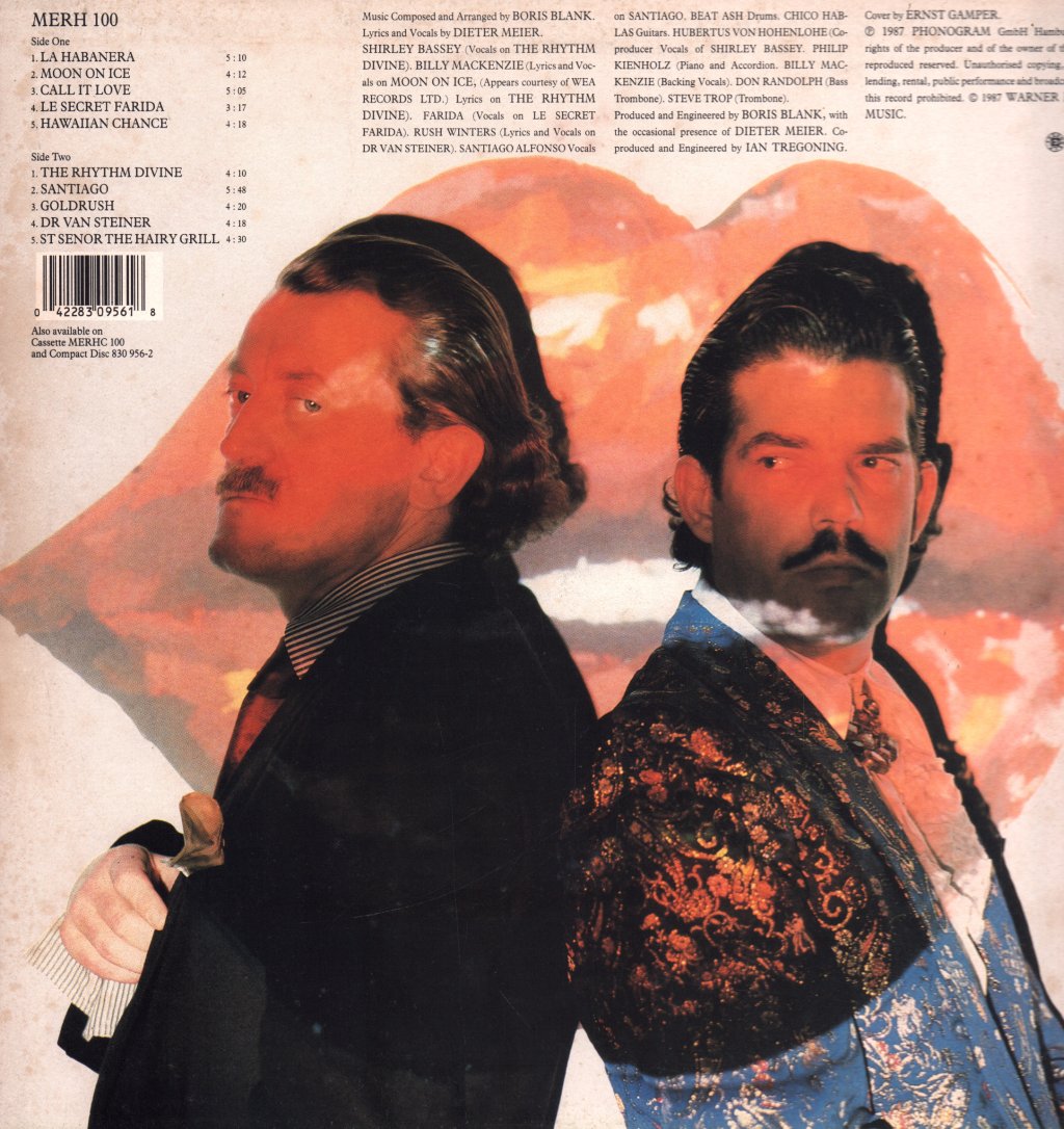 Yello - One Second - Lp
