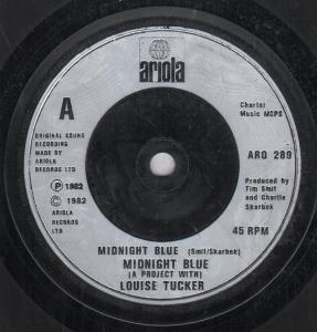 Midnight Blue / Louise Tucker - Midnight Blue - 7 Inch