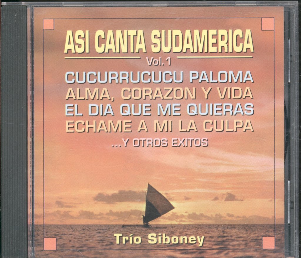 Trio Siboney - Asi Canta Sudamerica Vol 1 - Cd