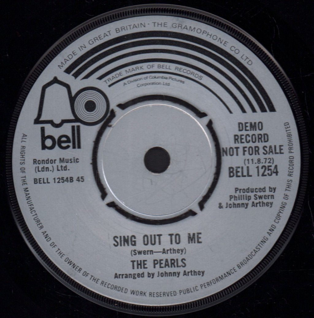 Pearls - You Came You Saw You Conquered - 7 Inch
