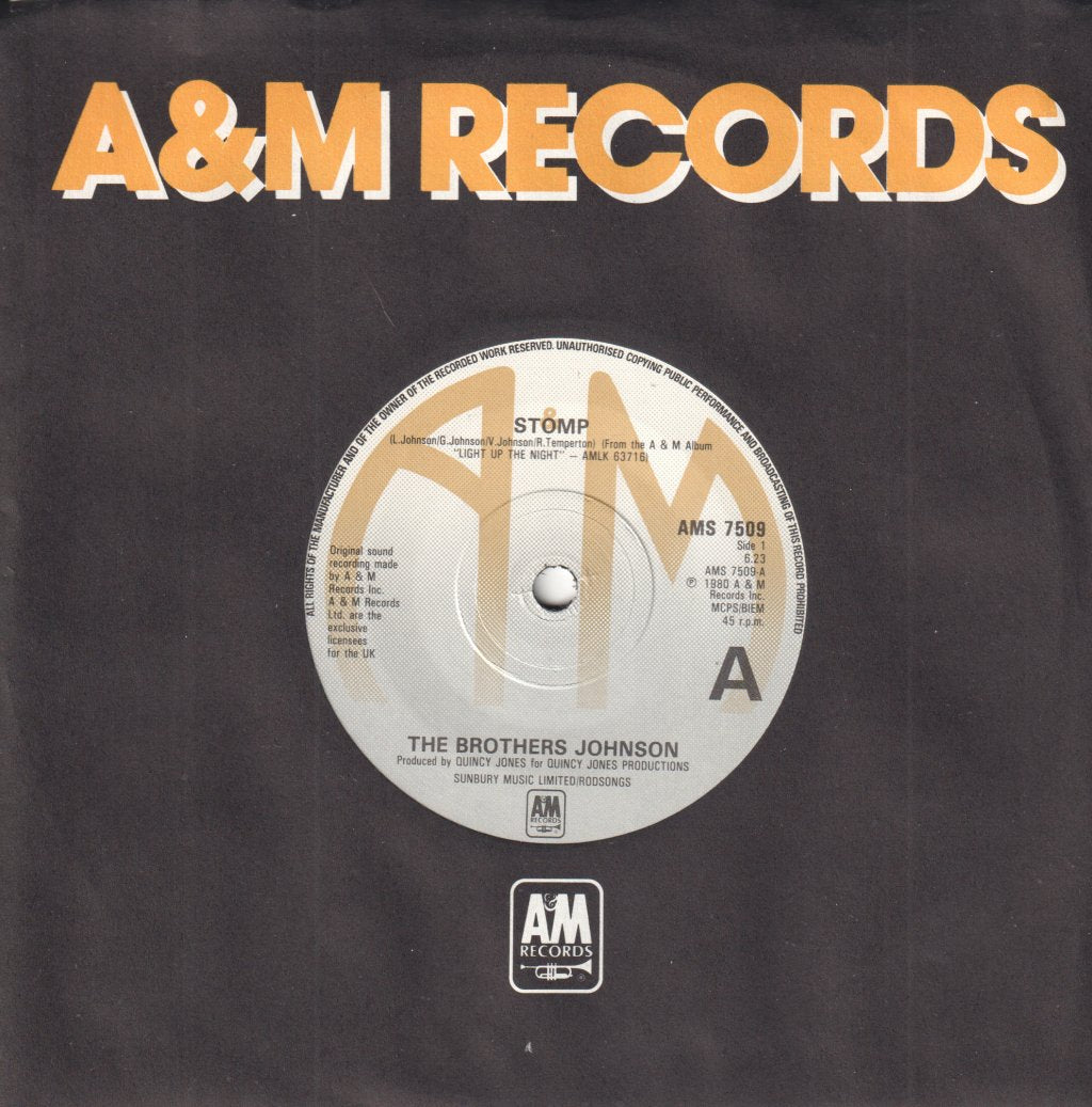 Brothers Johnson - Stomp - 7 Inch
