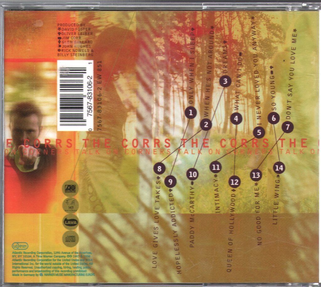 Corrs - Talk On Corners - Cd