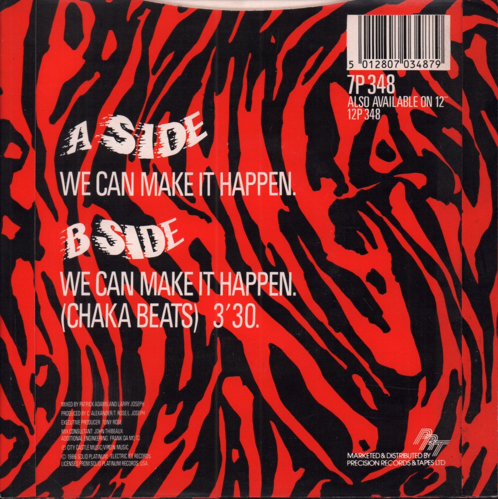 Prince Charles And The City Beat Band - We Can Make It Happen - 7 Inch