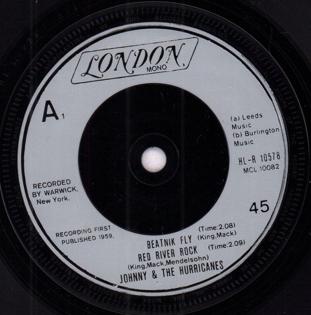 Johnny And The Hurricanes - Beatnik Fly - 7 Inch