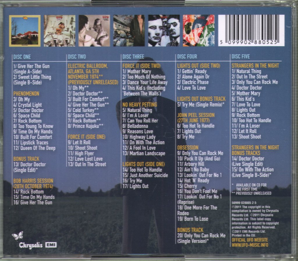 UFO - Chrysalis Years (1973-1979) - Cd Set