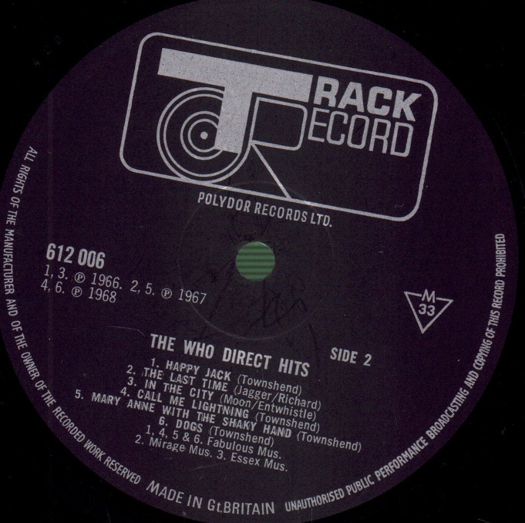 Who - Direct Hits - Lp