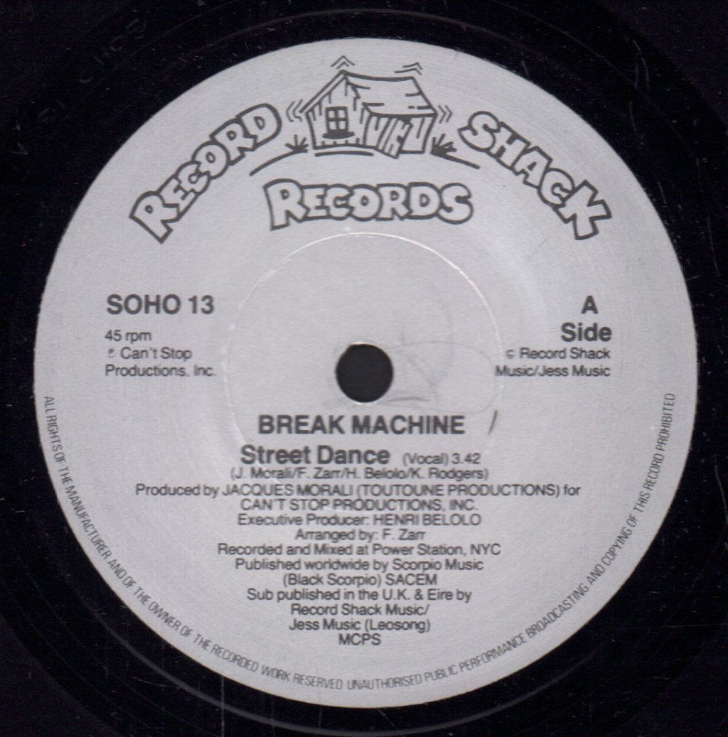 Break Machine - Street Dance - 7 Inch