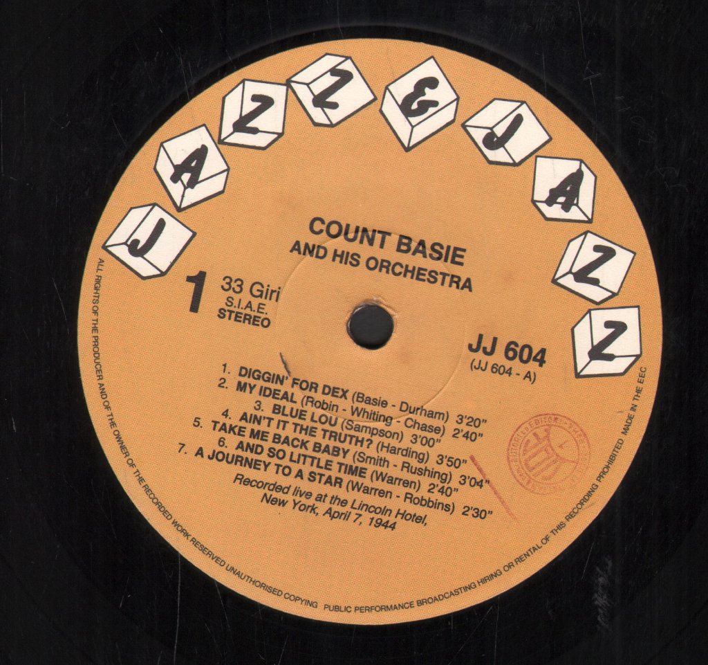 Count Basie And His Orchestra - Avenue C - Lp