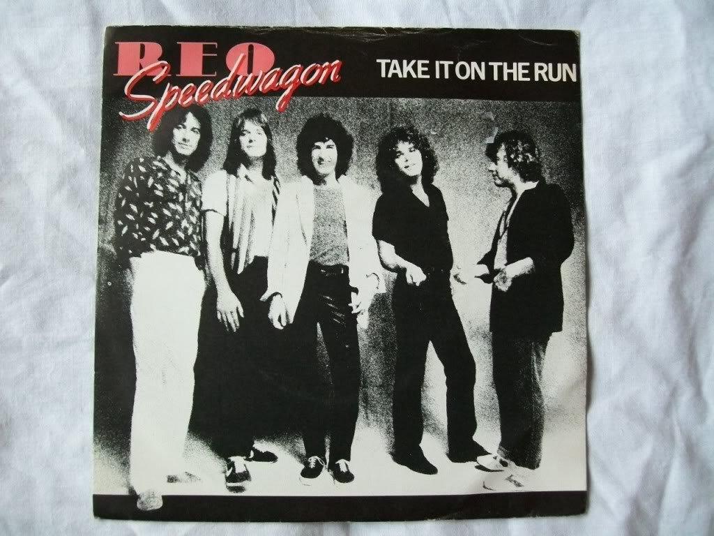 Oberhofer - Reo Speedwagon Take It On the Run UK 7" 45 - Lp