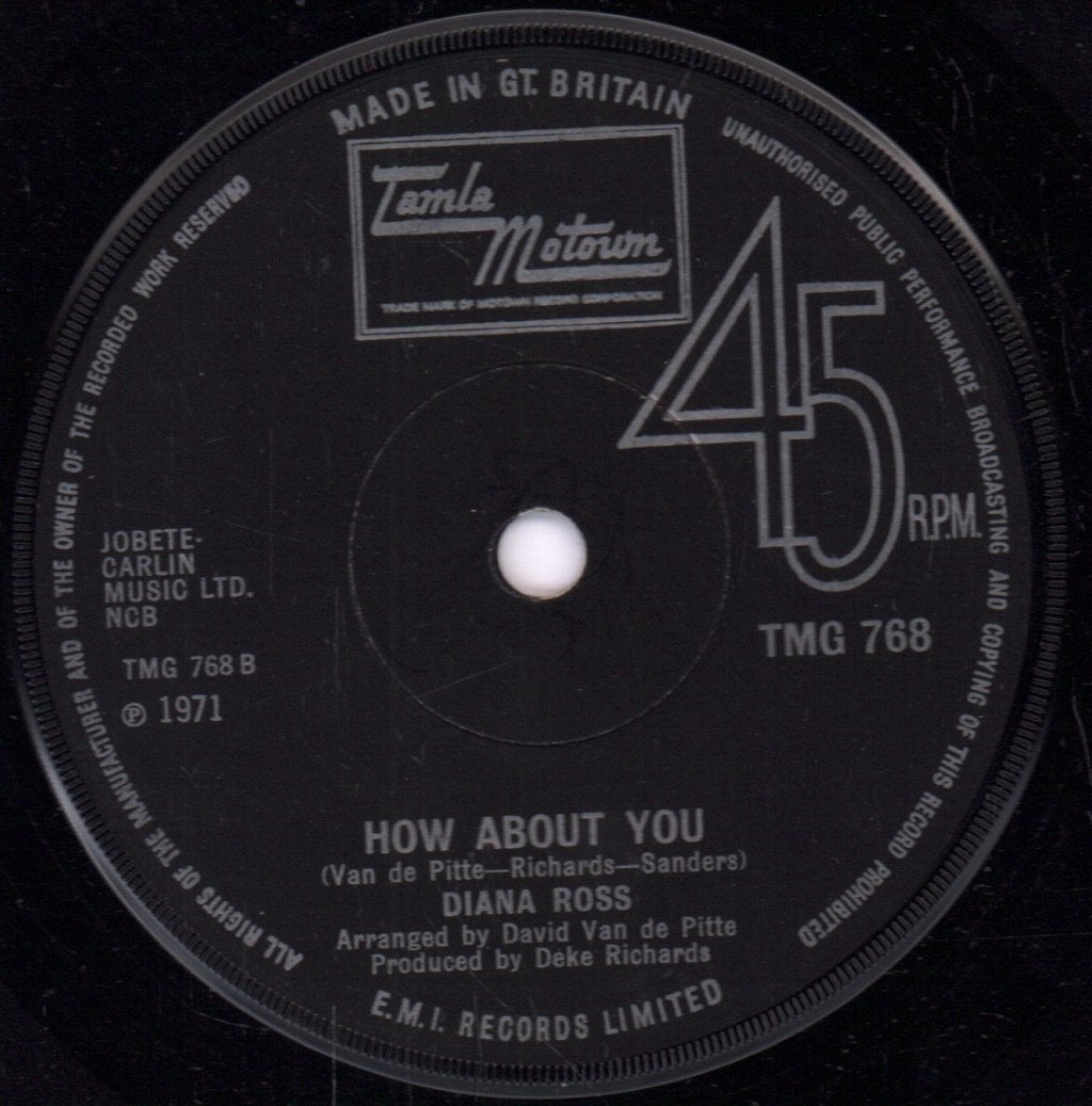 Diana Ross - Remember Me - 7 Inch