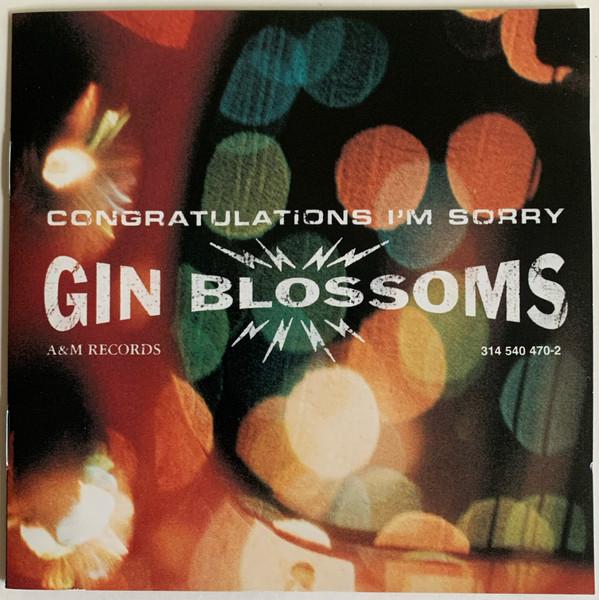 Gin Blossoms - Congratulations I'm Sorry - Cd