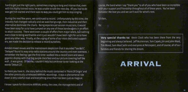 arrival (aor group) - Point Of Origin - Cd