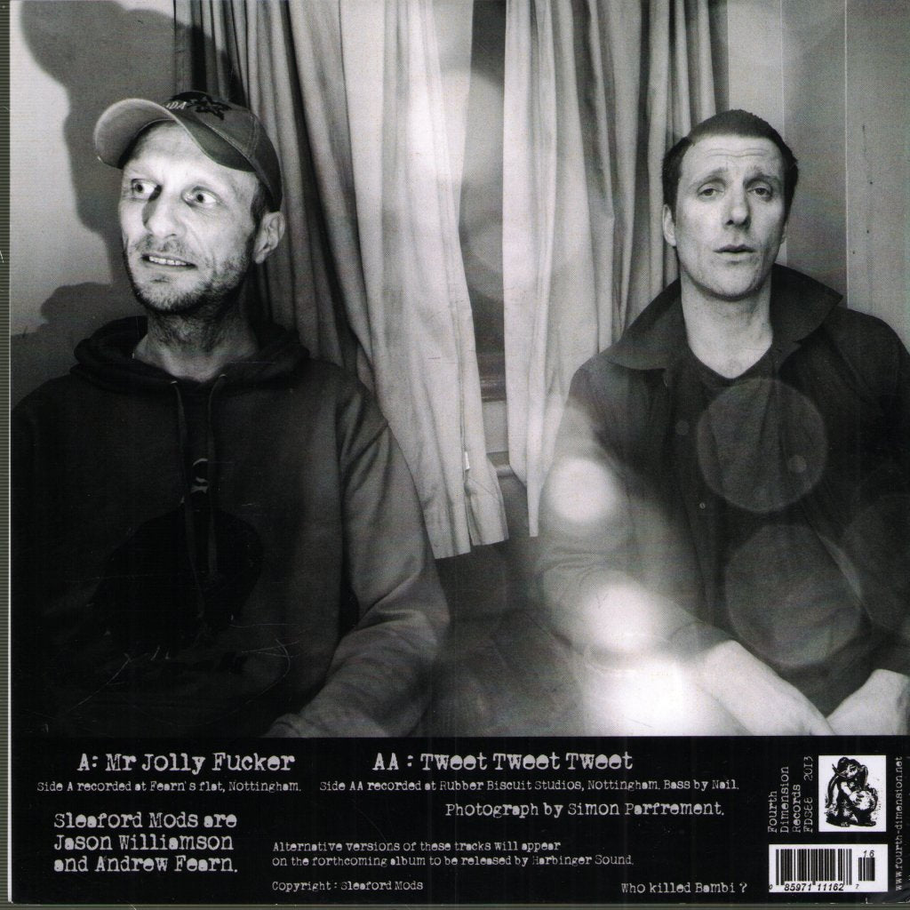 Sleaford Mods - Mr. Jolly Fucker - 7 Inch