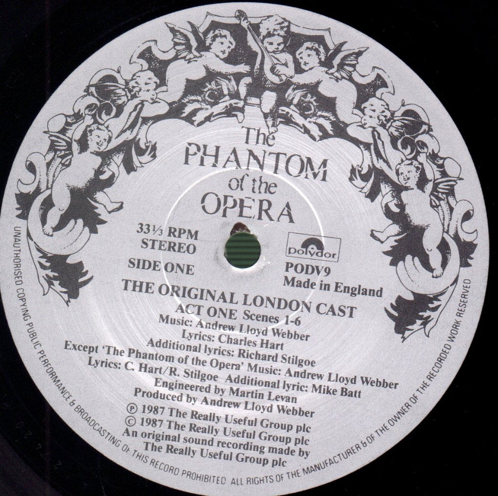 Various Artists - Phantom Of The Opera (Original London Cast) - Double Lp