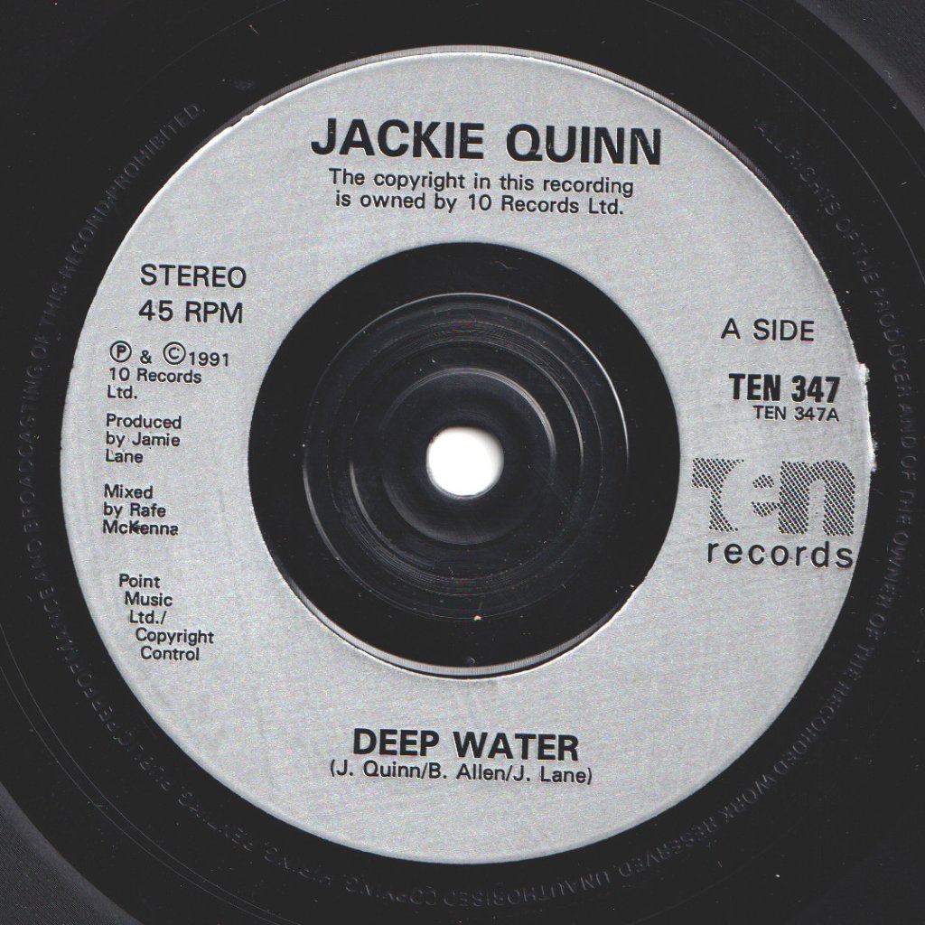 Jackie Quinn - Deep Water - 7 Inch