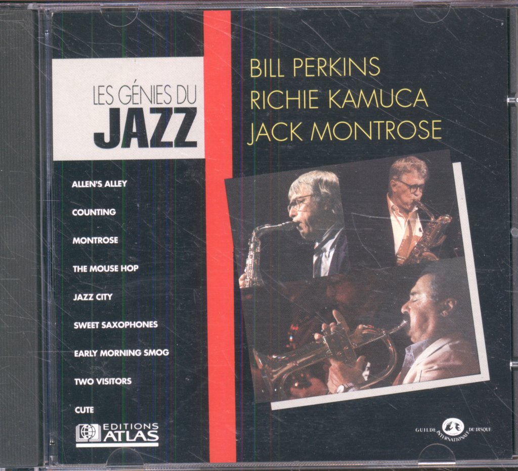 Bill Perkins, Richie Kamuca & Jack Montrose - West Coast Tenors - Cd