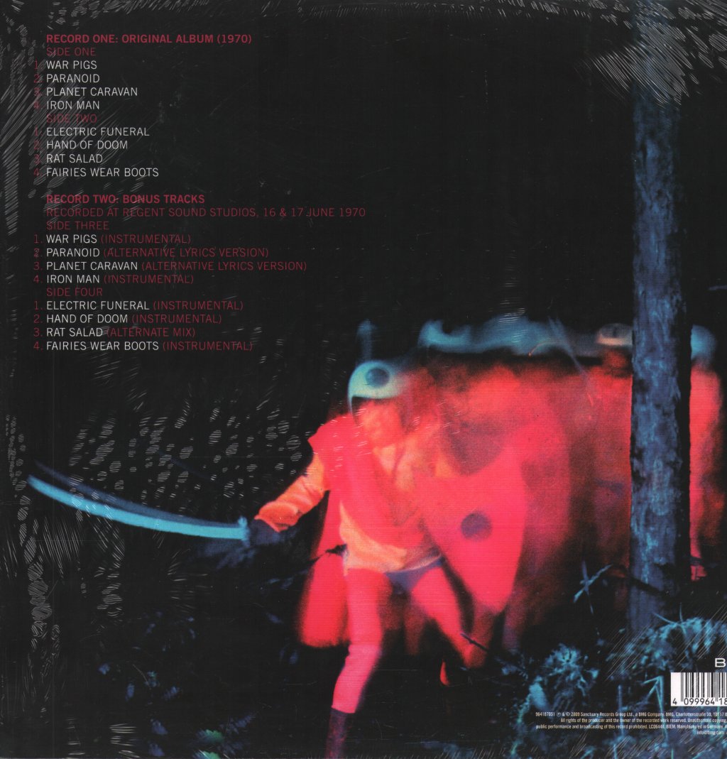 Black Sabbath - Paranoid (Deluxe Edition) - Double Lp