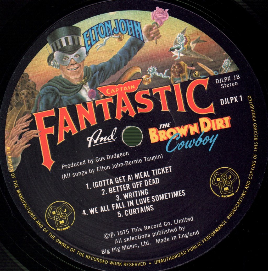 Elton John - Captain Fantastic - Lp