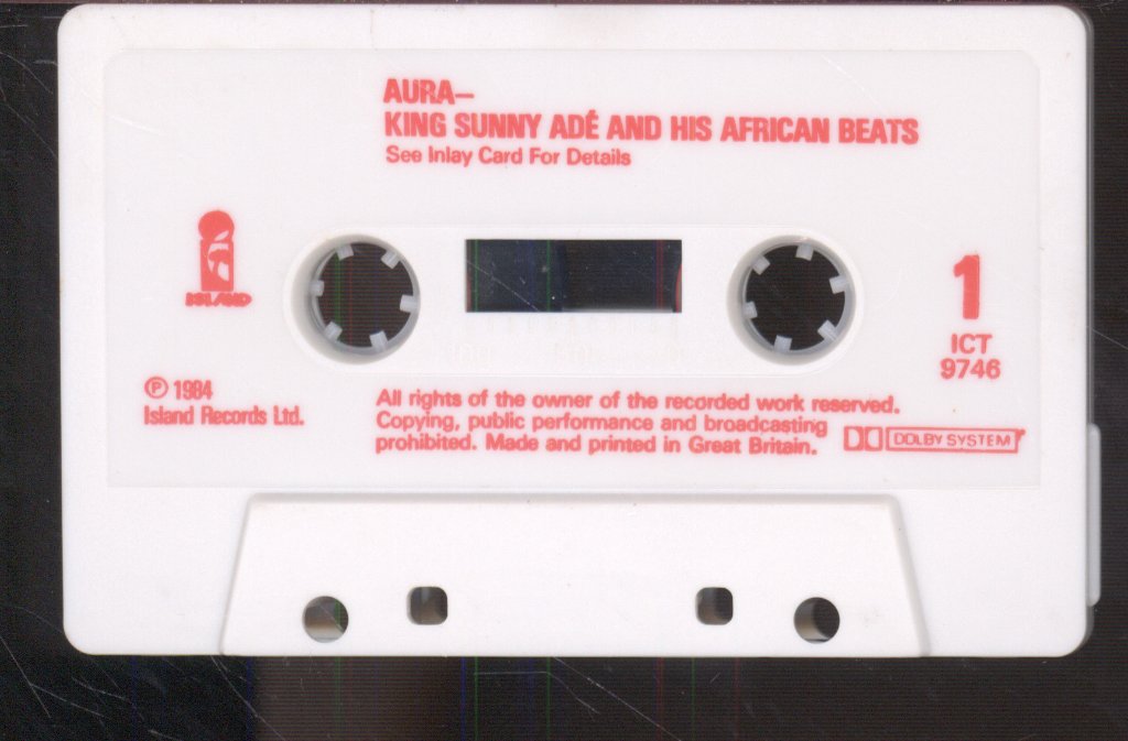 King Sunny Ade And His African Beats - Aura - Cassette