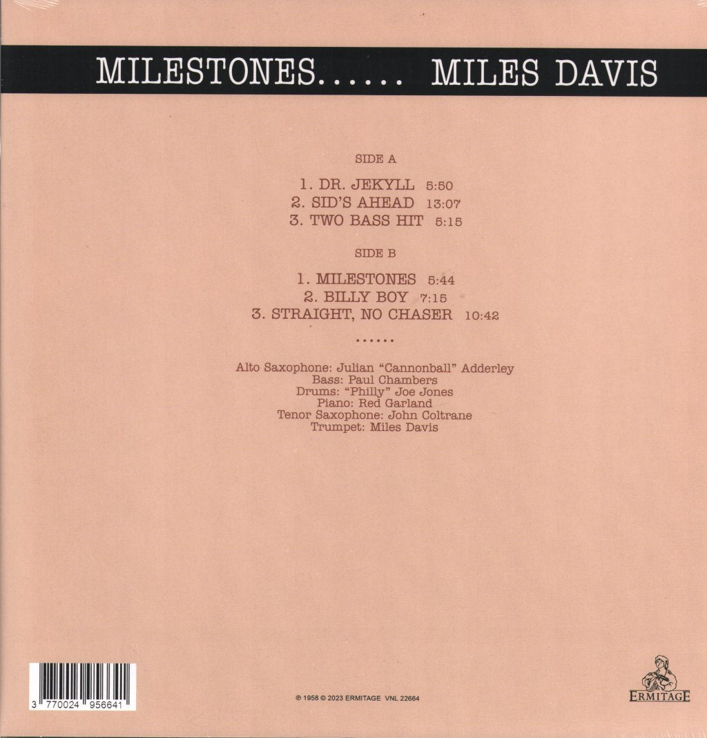 Miles Davis - Milestones - Lp