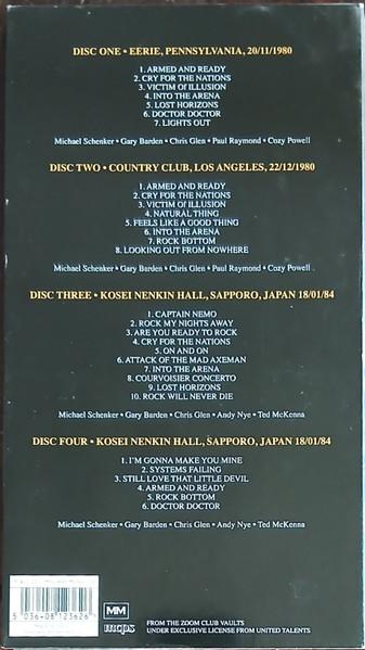 Michael Schenker Group - Mad Axeman Live Deluxe Edition - Cd Set