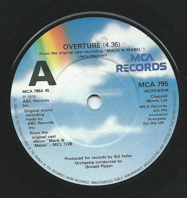 Unknown Artist - Overture - 7 Inch