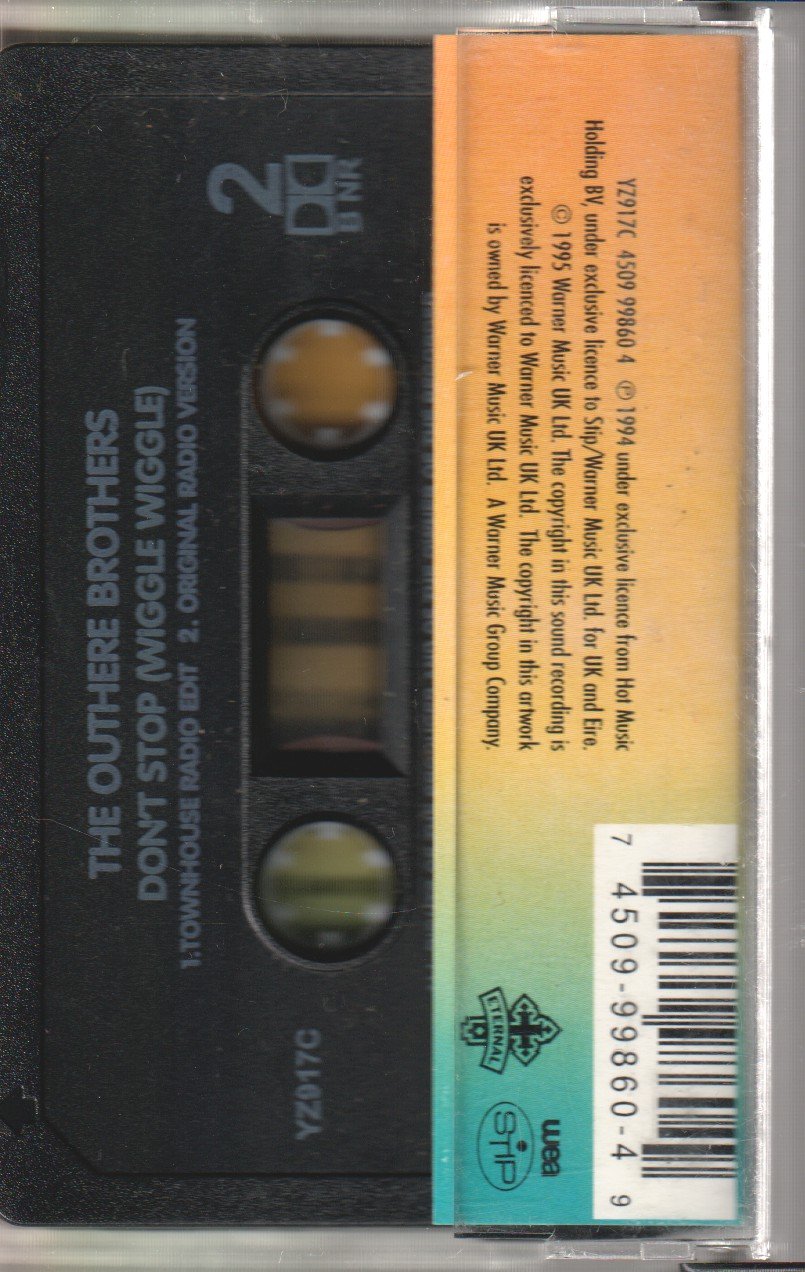 Outhere Brothers - Don't Stop Wiggle Wiggle - Cassette