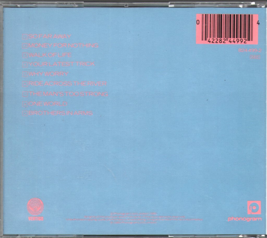 Dire Straits - Brothers In Arms - Cd