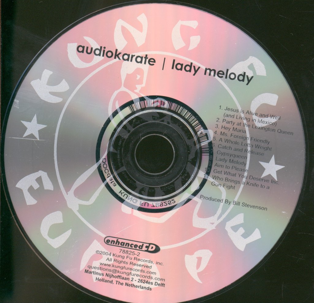 Audiokarate - Lady Melody - Cd