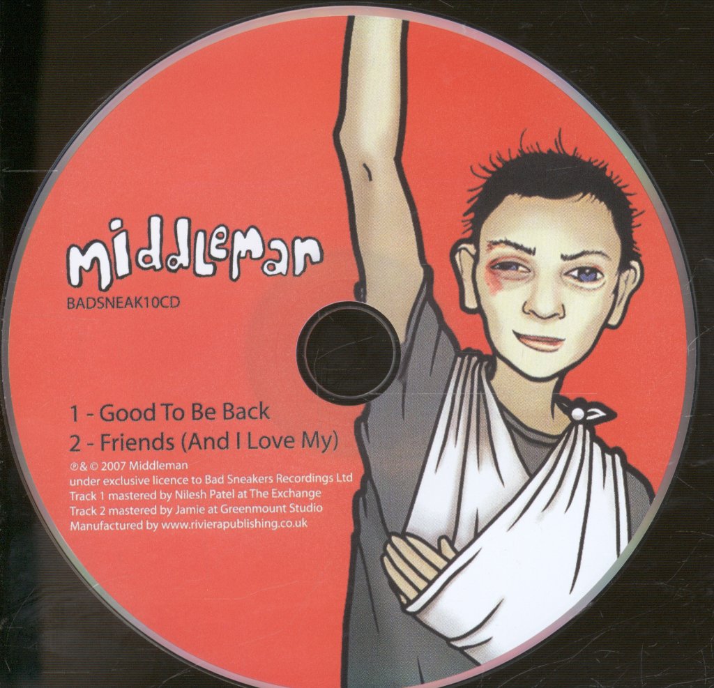 Middleman - Good To Be Back - Cd