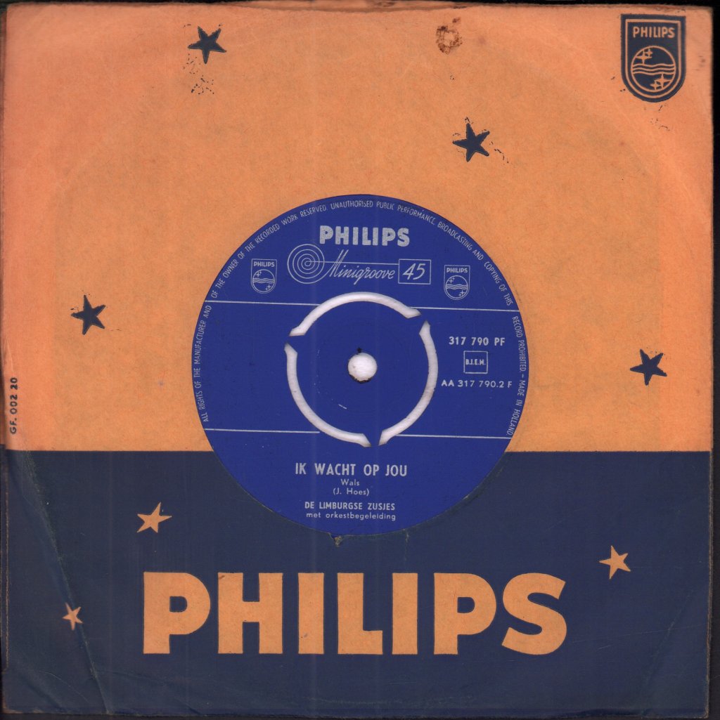 De Limburgse Zusjes - De Boerinnekes Dans - 7 Inch