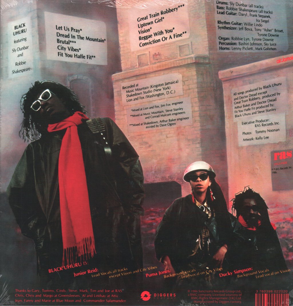 Black Uhuru - Brutal - Lp