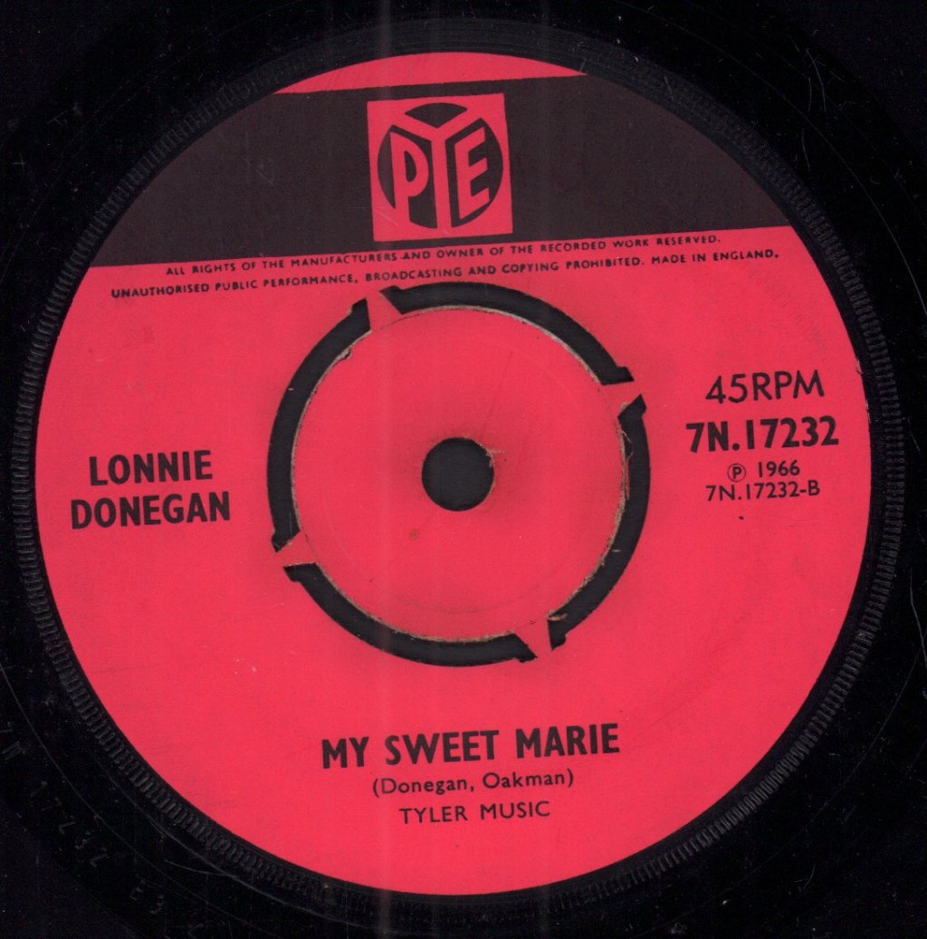 Lonnie Donegan - Auntie Maggies Remedy - 7 Inch