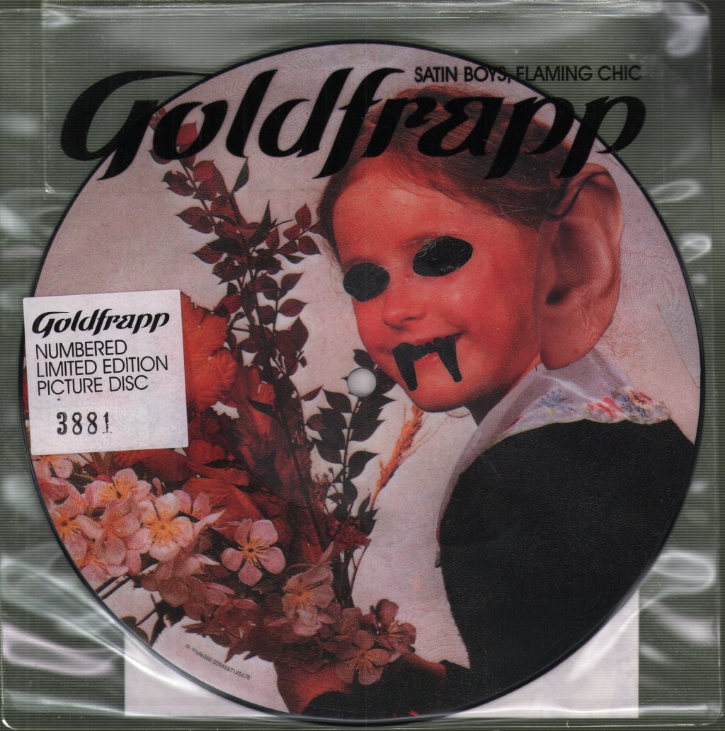 Goldfrapp - Satin Boys Flaming Chic - 7 Inch