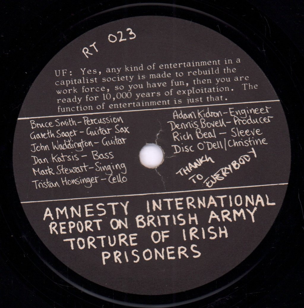 Pop Group - We Are All Prostitutes - 7 Inch