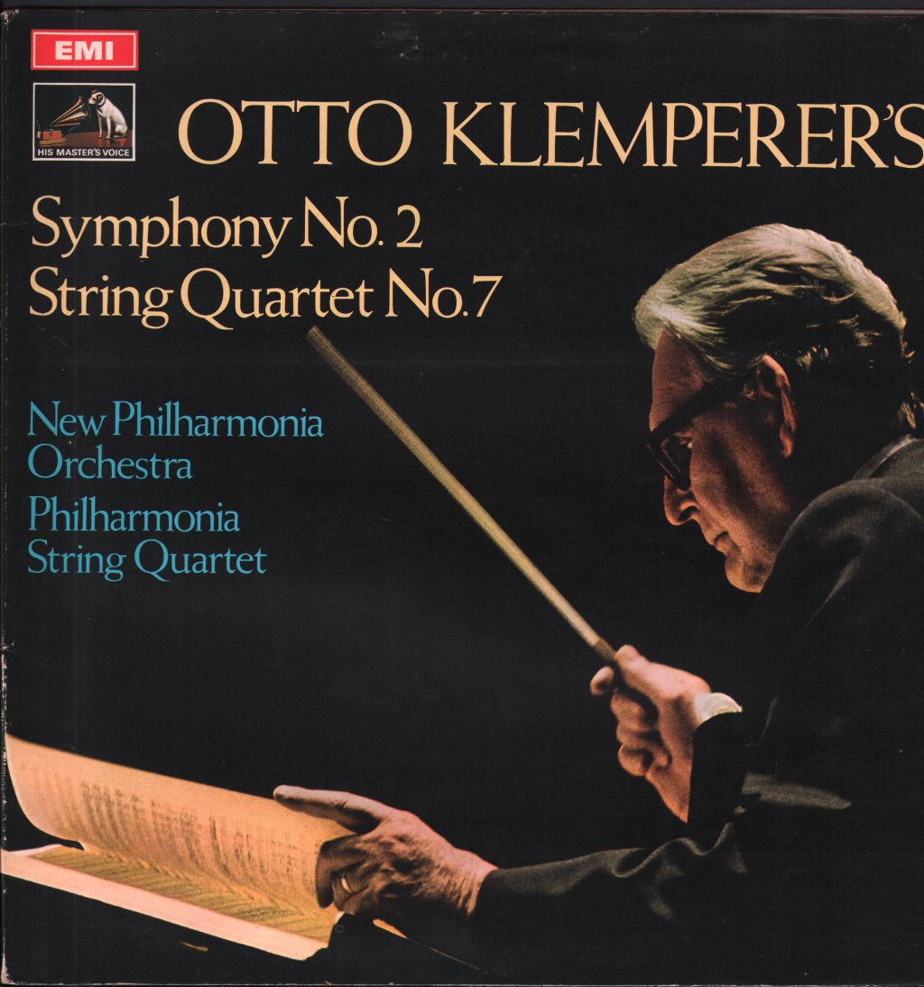 Otto Klemperer - Otto Klemperer's Symphony No. 2 / String Quartet No. 7 - Lp