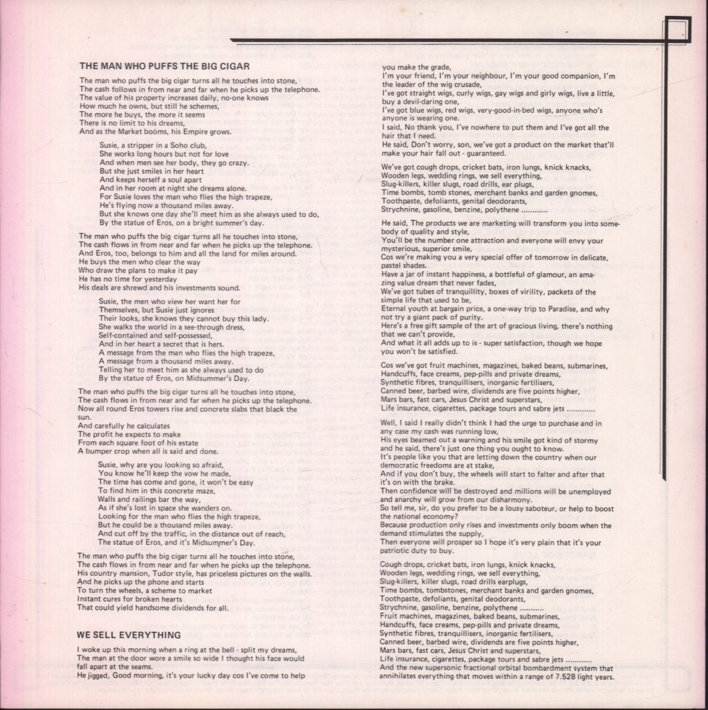 Roy Bailey Leon Rosselson Martin Carthy Val Bailey - Love Loneliness And Laundry - Lp