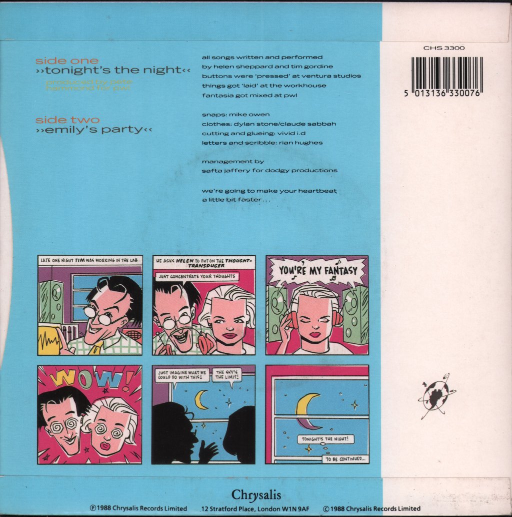 Fantasia - Tonight's The Night - 7 Inch