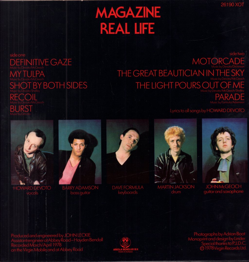 Magazine - Real Life - Lp