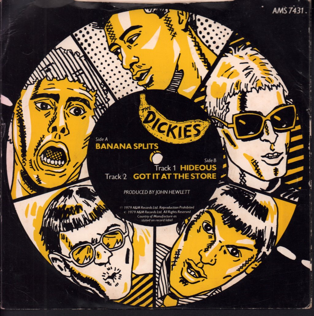 Dickies - Banana Splits - 7 Inch