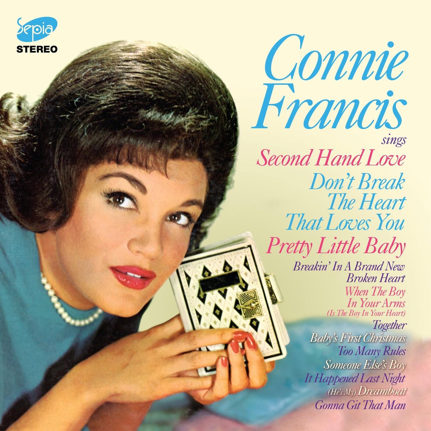 Connie Francis - Connie Francis Sings Second Hand Love & Pretty Little Baby Etc. - Black Vinyl - Lp