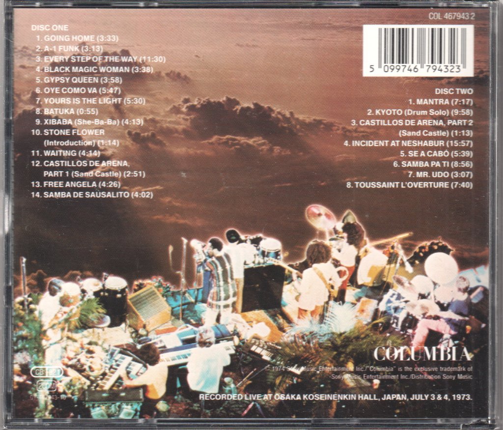 Santana - Lotus - Double Cd