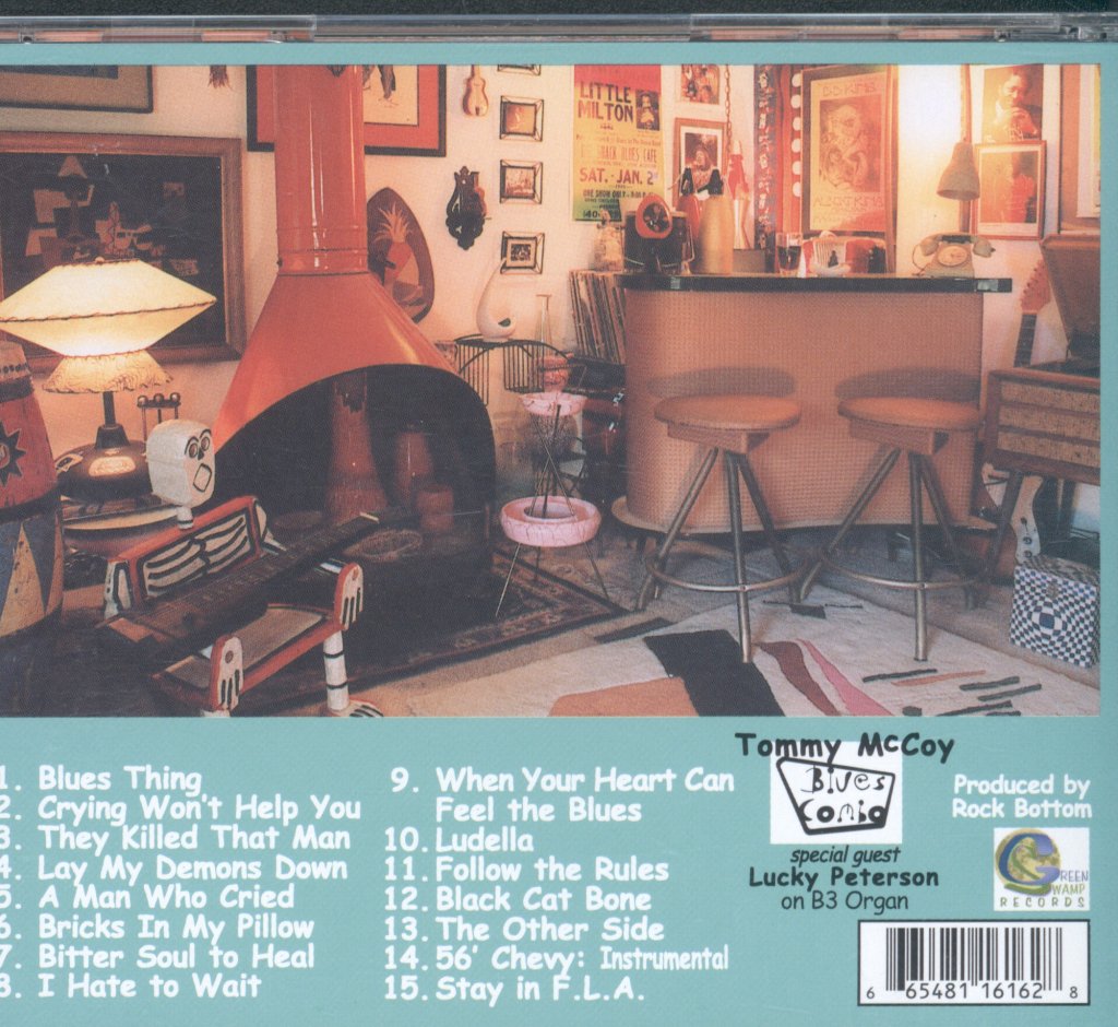 Tommy McCoy & Lucky Peterson - Lay My Demons Down - Cd