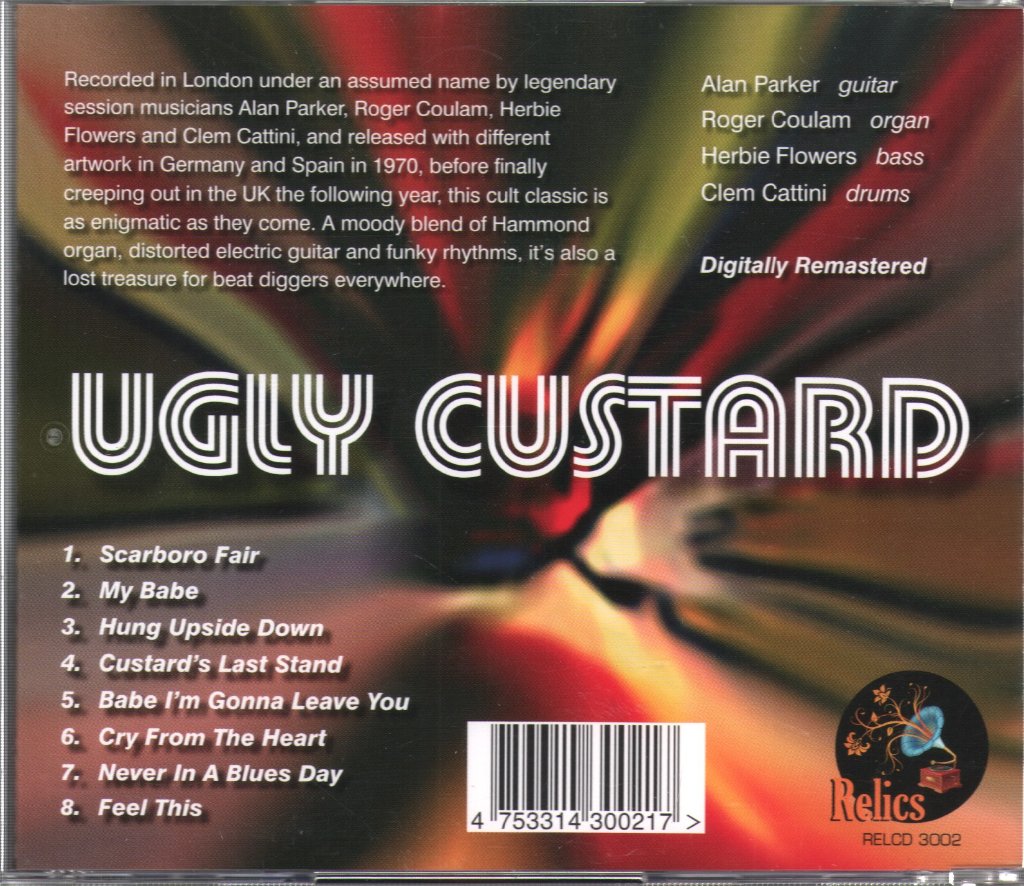Ugly Custard - Ugly Custard - Cd