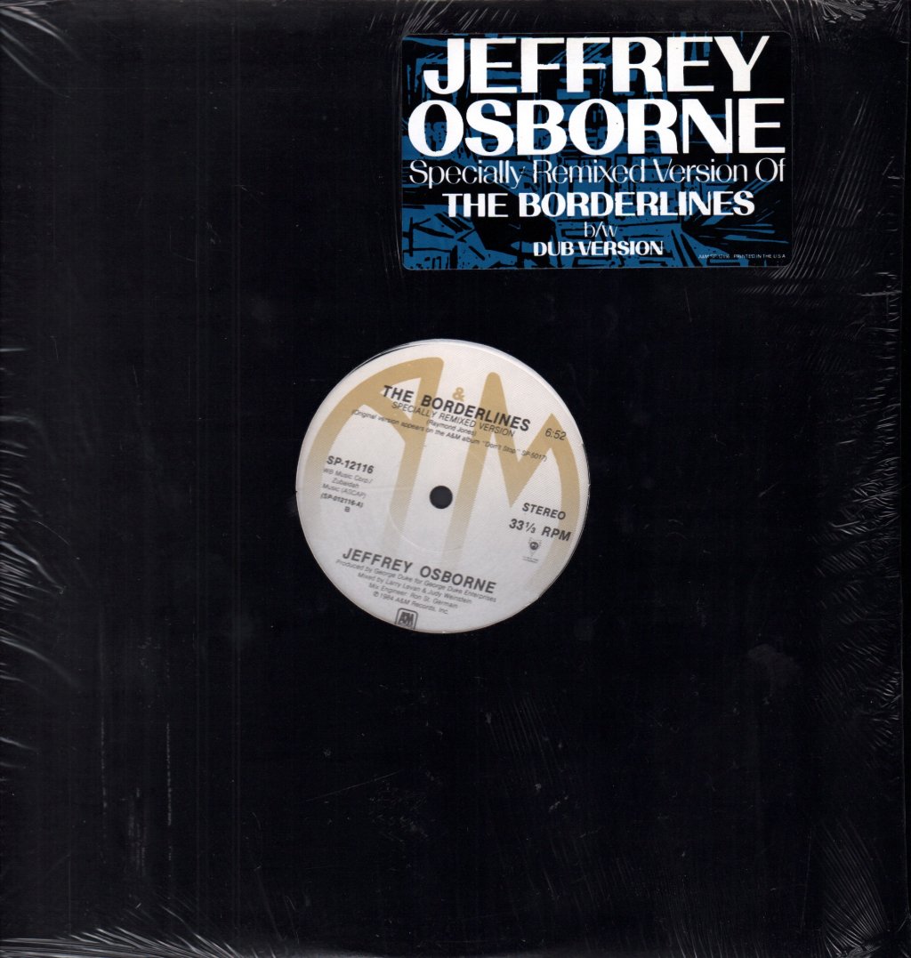 Jeffrey Osborne - Borderlines - 12 Inch