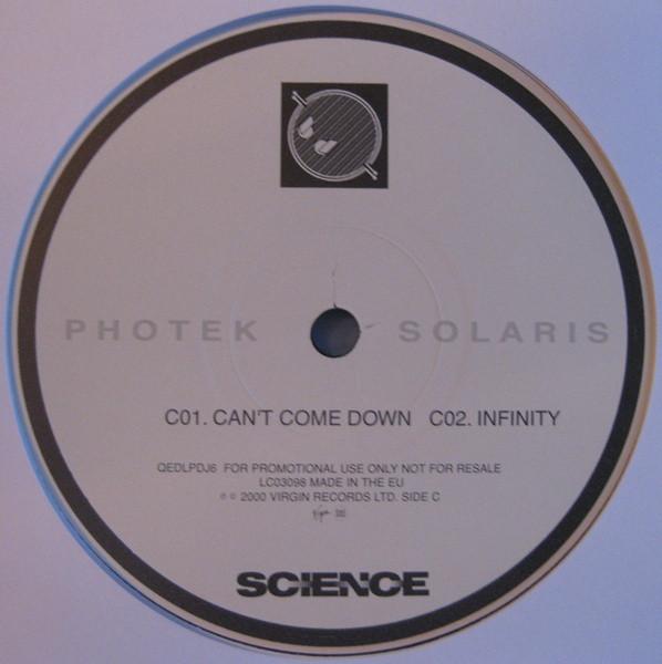 Photek - Solaris - Double Lp