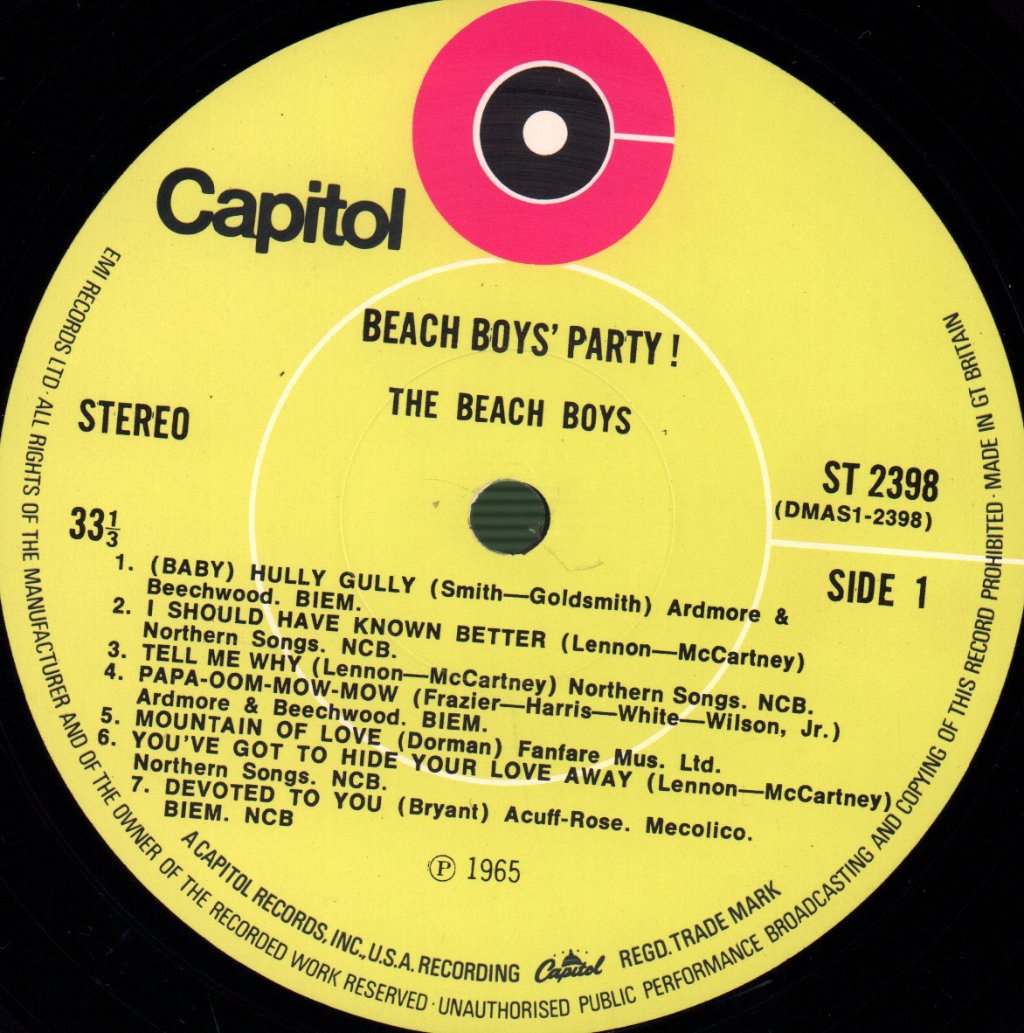 Beach Boys - Beach Boys' Party! - Lp