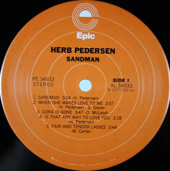 Herb Pedersen - Sandman - Lp